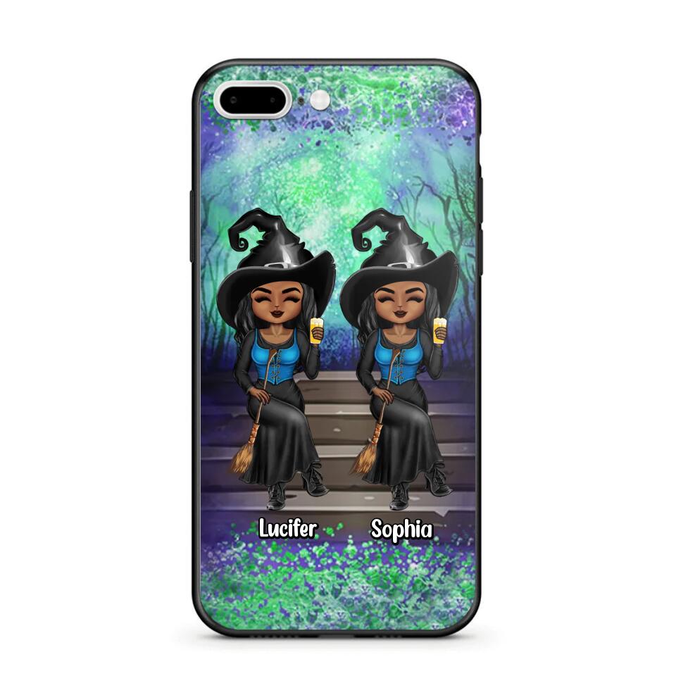 Personalized Witch Besties Halloween 3D Printed Phonecase OTC22-HY21