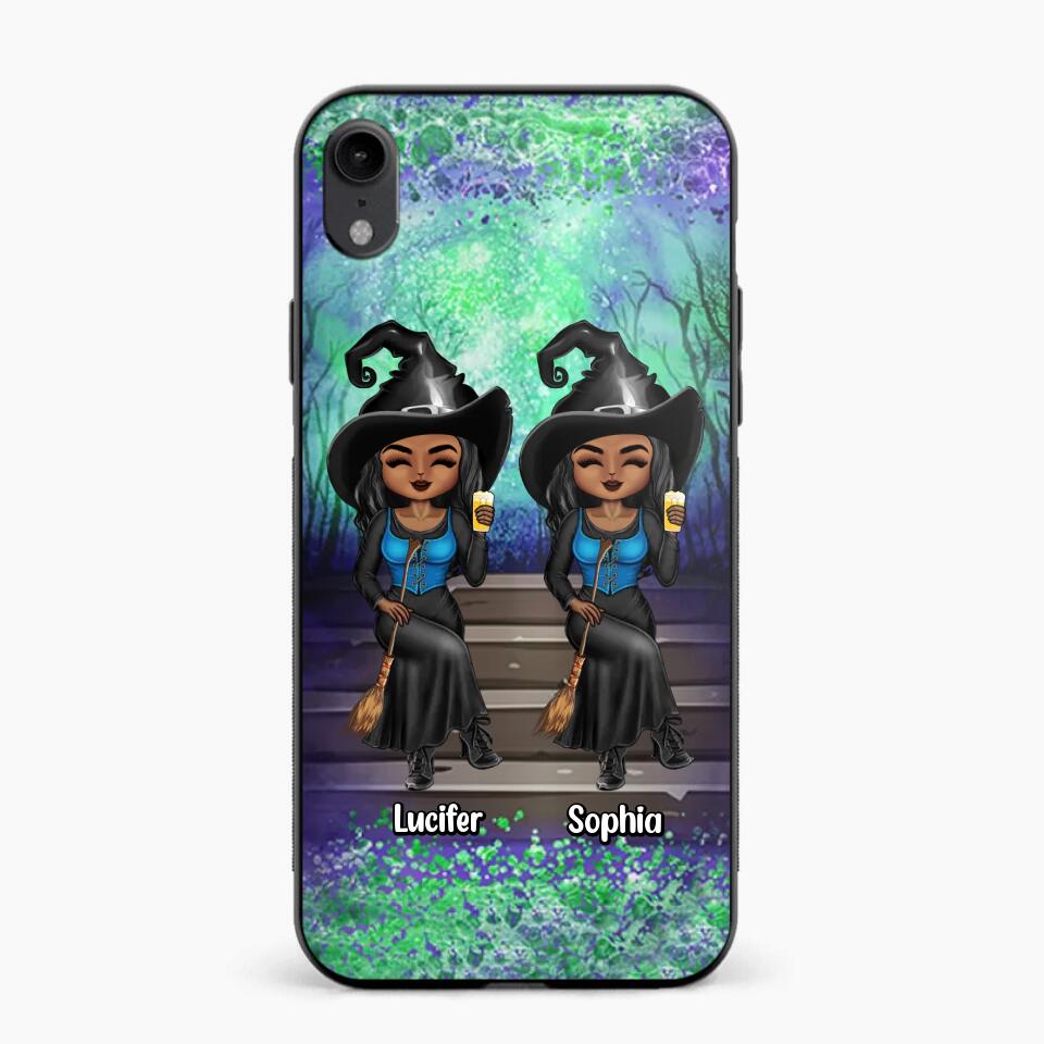 Personalized Witch Besties Halloween 3D Printed Phonecase OTC22-HY21