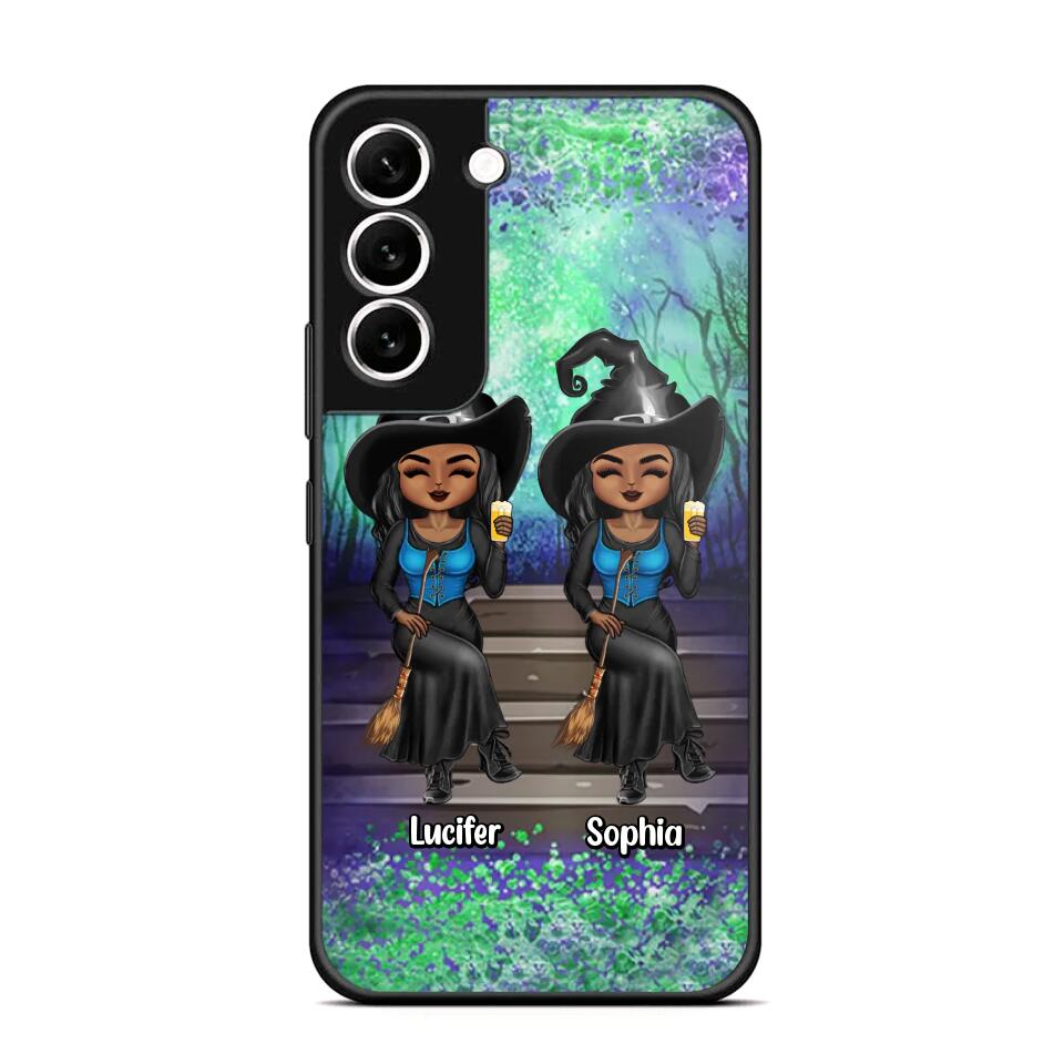 Personalized Witch Besties Halloween 3D Printed Phonecase OTC22-HY21