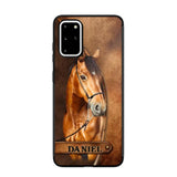 Personalized Your Image Horse Leather 3D Printed Phonecase QTDT2510