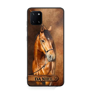 Personalized Your Image Horse Leather 3D Printed Phonecase QTDT2510