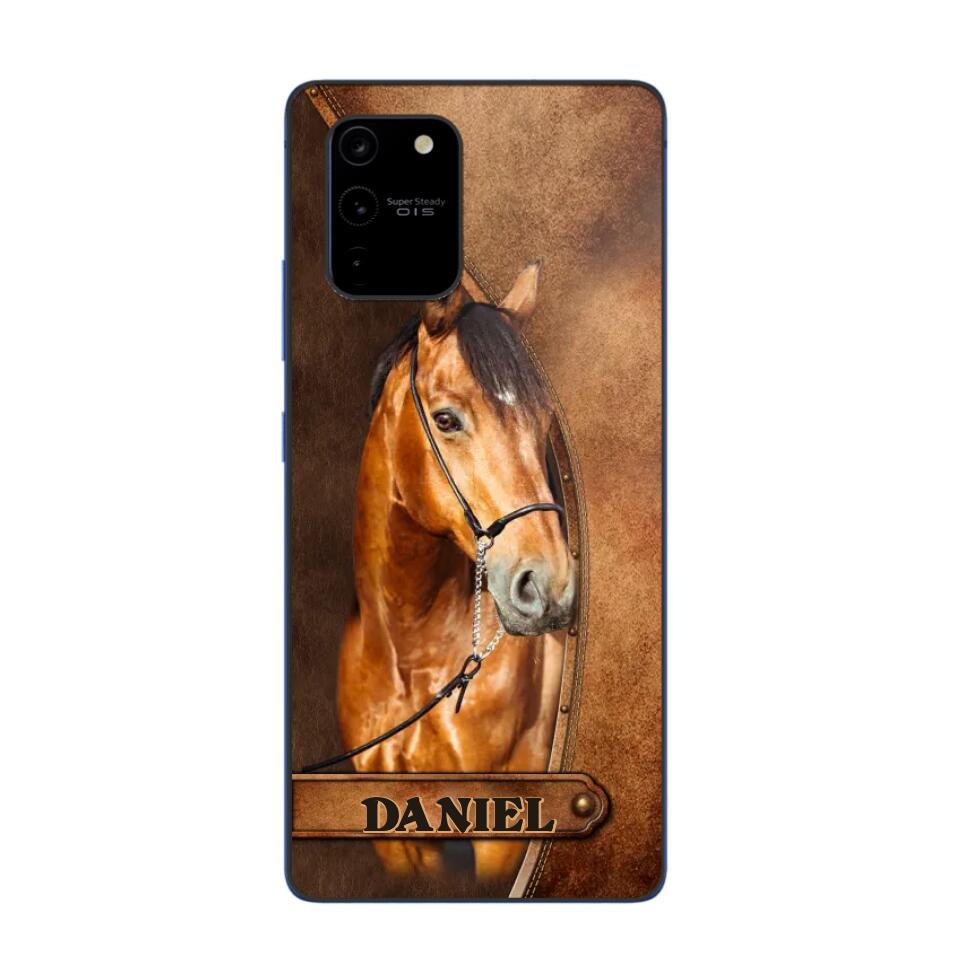 Personalized Your Image Horse Leather 3D Printed Phonecase QTDT2510