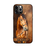 Personalized Your Image Horse Leather 3D Printed Phonecase QTDT2510