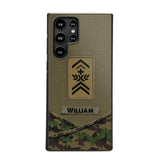 Personalized Swiss Veterans/Soldier Camo Flag Phone Case Printed 22OCT-HY25