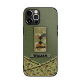 Personalized Australian Veterans/Soldier Camo Flag Phone Case Printed 22OCT-HY25