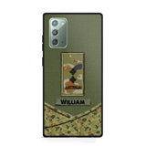 Personalized Australian Veterans/Soldier Camo Flag Phone Case Printed 22OCT-HY25