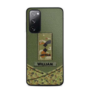 Personalized Australian Veterans/Soldier Camo Flag Phone Case Printed 22OCT-HY25