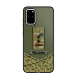 Personalized Australian Veterans/Soldier Camo Flag Phone Case Printed 22OCT-HY25