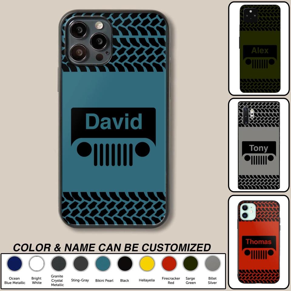 Personalized Jeep Lover Phone Case Printed QTDT2510