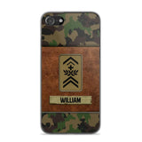 Personalized Swiss Veterans/Soldier Camo Phone Case Printed 22OCT-HY26