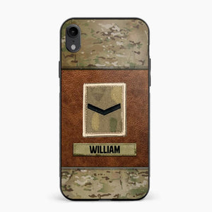 Personalized British Veterans/Soldier Camo Phone Case Printed 22OCT-HY26