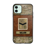 Personalized British Veterans/Soldier Camo Phone Case Printed 22OCT-HY26