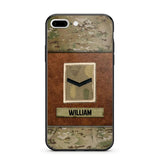 Personalized British Veterans/Soldier Camo Phone Case Printed 22OCT-HY26