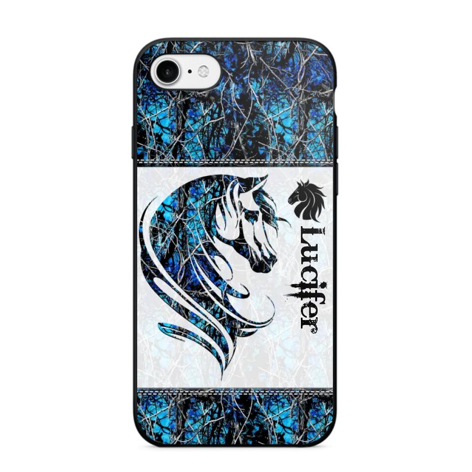 Personalized Horse Lovers Camo Hunting 3D Printed Phonecase OCT22-HQ29