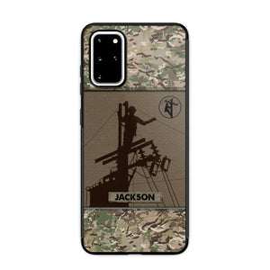 Personalized Lineman Camo 3D Printed Phonecase OCT22-HY31