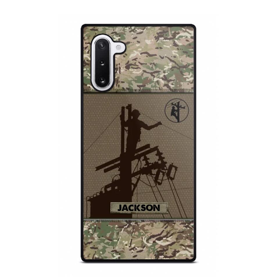 Personalized Lineman Camo 3D Printed Phonecase OCT22-HY31