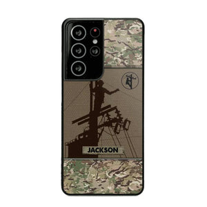 Personalized Lineman Camo 3D Printed Phonecase OCT22-HY31