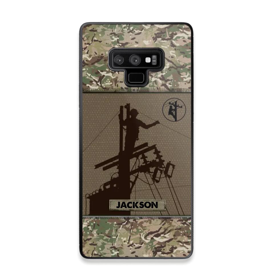 Personalized Lineman Camo 3D Printed Phonecase OCT22-HY31