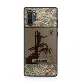 Personalized Lineman Camo 3D Printed Phonecase OCT22-HY31