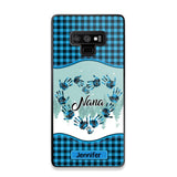 Personalized Grandma Nana Auntie Kid Name Heart Caro 3D Printed Phonecase 22NOV-HY02