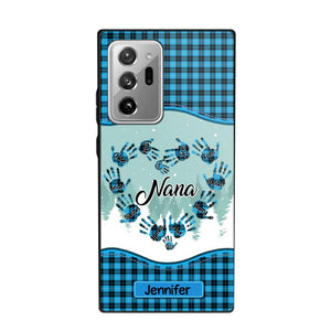 Personalized Grandma Nana Auntie Kid Name Heart Caro 3D Printed Phonecase 22NOV-HY02