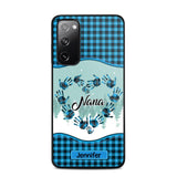 Personalized Grandma Nana Auntie Kid Name Heart Caro 3D Printed Phonecase 22NOV-HY02