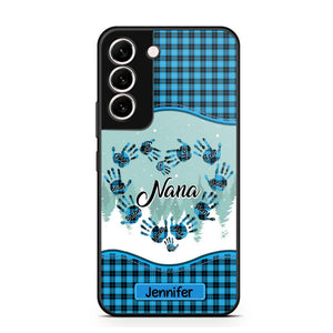 Personalized Grandma Nana Auntie Kid Name Heart Caro 3D Printed Phonecase 22NOV-HY02