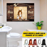 Personalized Horse Lover Canvas Printed QTDT0311