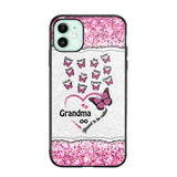 Personalized Blessed To Be Called Grandma Nana Mommy Butterfly Kid Name 3D Printed Phonecase 22NOV-HQ04