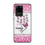 Personalized Blessed To Be Called Grandma Nana Mommy Butterfly Kid Name 3D Printed Phonecase 22NOV-HQ04