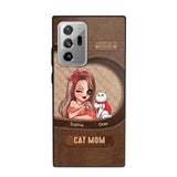 Personalized Cat Mom I Love Cat 3D Printed Phonecase 22NOV-HQ08