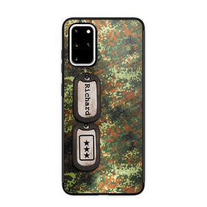 Personalized Sweden Solider/ Veteran Camo Rank 3D Printed Phonecase 22NOV-DT11