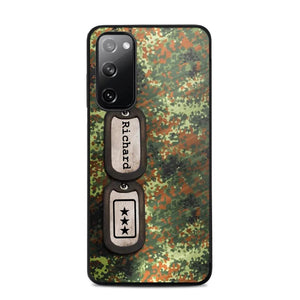 Personalized Sweden Solider/ Veteran Camo Rank 3D Printed Phonecase 22NOV-DT11