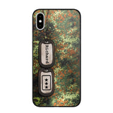 Personalized Sweden Solider/ Veteran Camo Rank 3D Printed Phonecase 22NOV-DT11