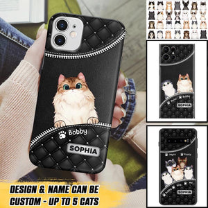 Personalized Cat Lovers 3D Printed Phonecase 22NOV-HQ11