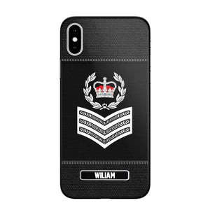 Personalized Australian Police Rank Phonecase 22NOV-HQ12