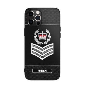 Personalized Australian Police Rank Phonecase 22NOV-HQ12