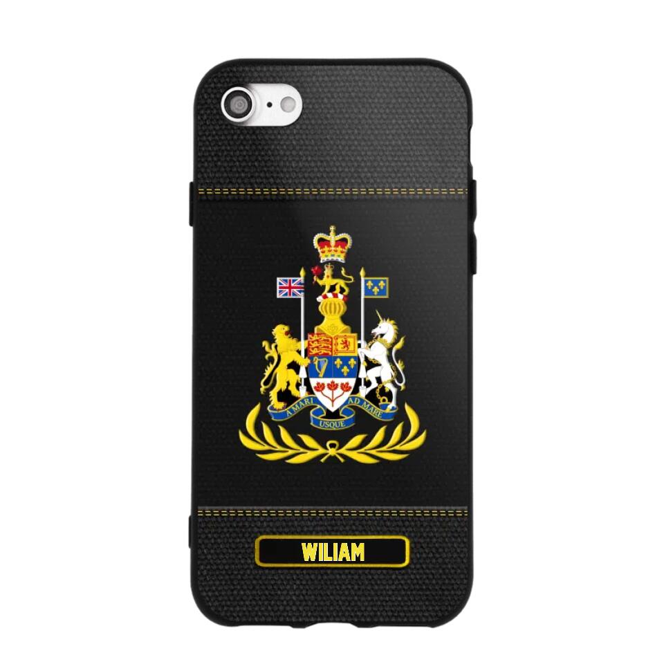 Personalized Canadian Police Rank Phonecase 22NOV-HQ12