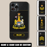 Personalized Canadian Police Rank Phonecase 22NOV-HQ12