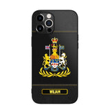 Personalized Canadian Police Rank Phonecase 22NOV-HQ12