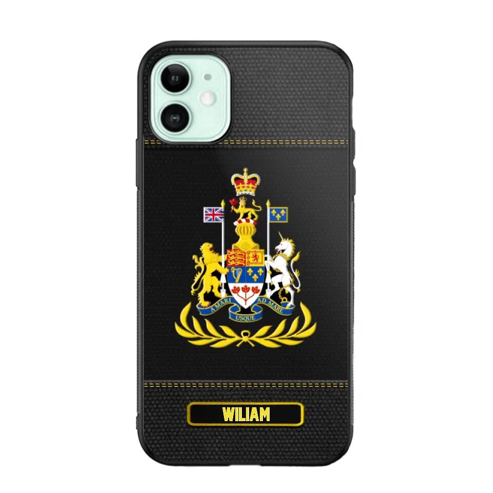 Personalized Canadian Police Rank Phonecase 22NOV-HQ12