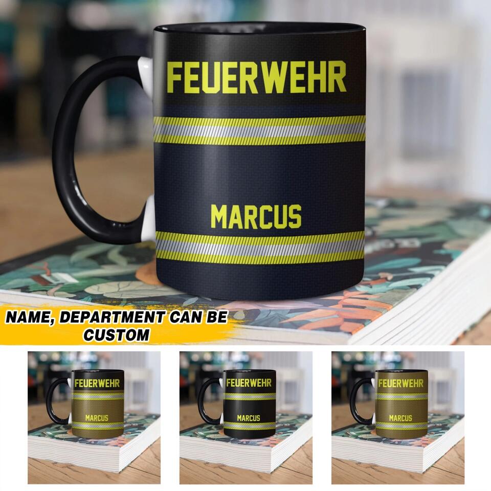 Personalized Austrian Firefighter Ceramics Mug 22NOV-HQ17