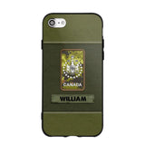 Personalized Canadian Veterans/Soldier Phone Case Printed QTHQ1811