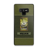 Personalized Canadian Veterans/Soldier Phone Case Printed QTHQ1811