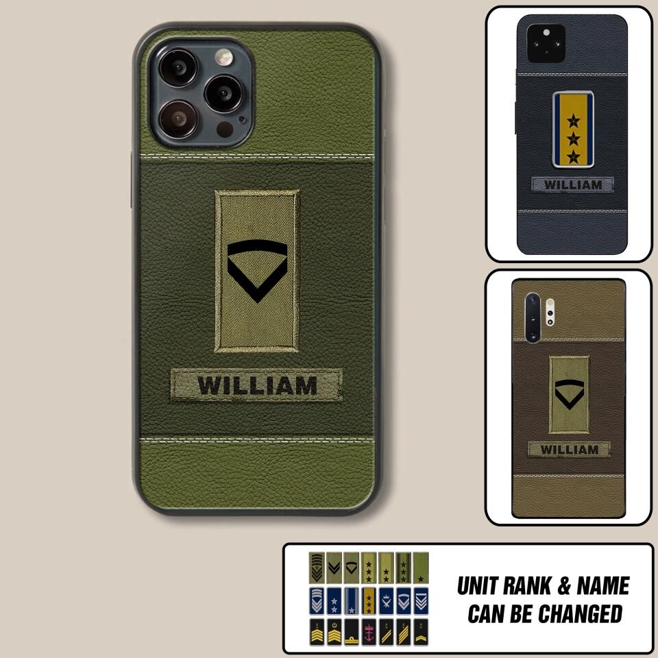 Personalized Norwegian Veterans/Soldier Phone Case Printed QTHQ1811