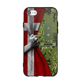 Personalized Danish Solider/Veteran Rank Camo Phonecase 3D Printed 22DEC-HY07