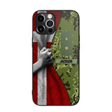 Personalized Danish Solider/Veteran Rank Camo Phonecase 3D Printed 22DEC-HY07