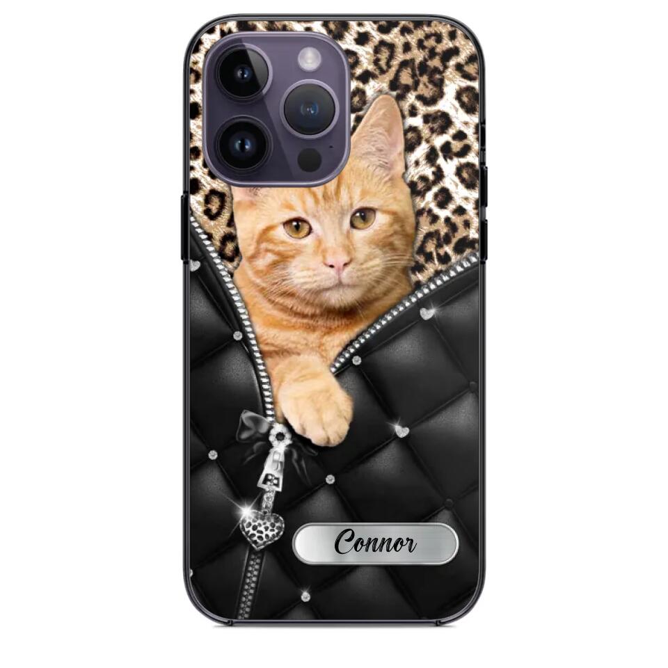 Personalized Your Image Cat Cat Lovers Phonecase 3D Printed 22DEC-DT08