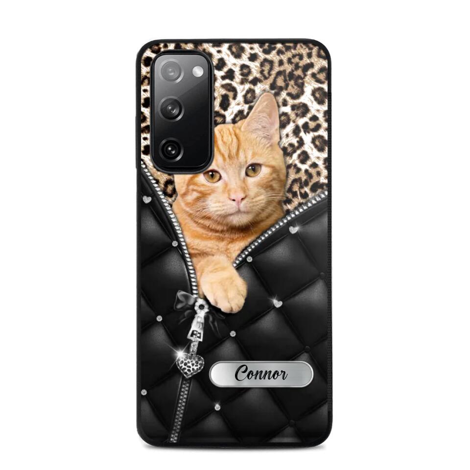 Personalized Your Image Cat Cat Lovers Phonecase 3D Printed 22DEC-DT08