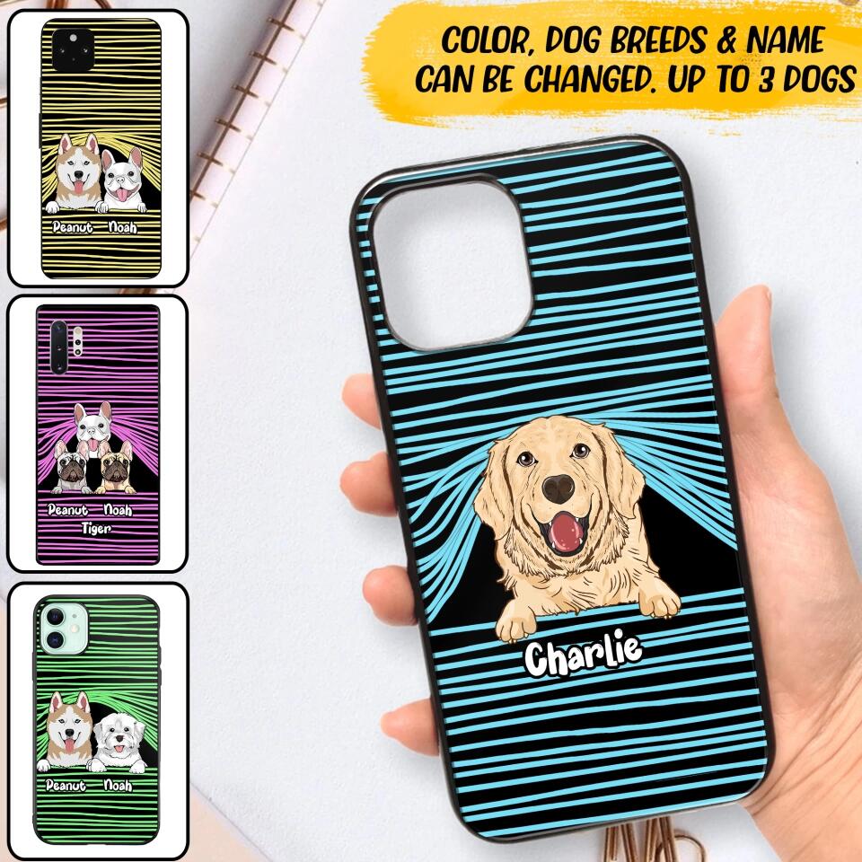 Personalized Dog Lovers Phonecase 3D Printed PNDT1212